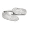 Bracelet Chaumet Plume - Bracelet semi-rigide en or gris 18K et diamants 58 Facettes