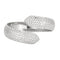 Bracelet Chaumet Plume - Bracelet semi-rigide en or gris 18K et diamants 58 Facettes