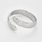 Bracelet Chaumet Plume - Bracelet semi-rigide en or gris 18K et diamants 58 Facettes