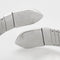 Bracelet Chaumet Plume - Bracelet semi-rigide en or gris 18K et diamants 58 Facettes