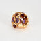 Bague 55 Nardi - Bague sculpturale en or rose 18 carats, améthystes et grenats 58 Facettes