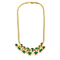 Collier René Boivin - Collier en or jaune 18 carats et émeraudes 58 Facettes