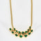 Collier René Boivin - Collier en or jaune 18 carats et émeraudes 58 Facettes