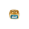 Bague 55 Marina B - Bague en or bicolore 18 carats avec topaze et citrine 58 Facettes