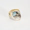 Bague 55 Marina B - Bague en or bicolore 18 carats avec topaze et citrine 58 Facettes