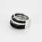 Bague 52 De Grisogono Allegra - Bague en or blanc 18K, céramique noire et diamants 58 Facettes