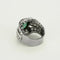 Bague 52 Bague Art déco en platine et or jaune, diamants et émeraude 58 Facettes