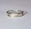 Bague 55 Dinh Van - Alliance Impression Domino en or blanc 58 Facettes 600