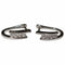 Boucles d'oreilles Boucles d'oreilles en or gris 18k et diamants taille brillant 0,40 ct 58 Facettes 395