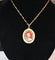 Pendentif Louis Clément - Pendentif médaille émaillée en or jaune 18k 58 Facettes 465