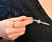 Broche Broche-barrette Art déco en or jaune et platine, saphirs et diamants 58 Facettes 440