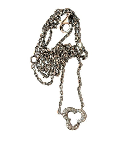 Collier CHANEL Camélia - Collier en or blanc 18k et diamants 58 Facettes 476