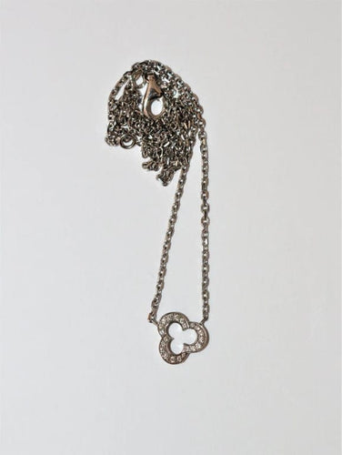 Collier CHANEL Camélia - Collier en or blanc 18k et diamants 58 Facettes 476
