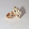 Bague 49.5 Bague camélia en or rose 18k avec saphirs et améthystes 58 Facettes 478