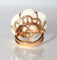 Bague 49.5 Bague camélia en or rose 18k avec saphirs et améthystes 58 Facettes 478