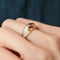 Bague 56 Mauboussin Nadia - Bague en or jaune avec rubis et nacre 58 Facettes 438
