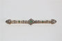 Broche Broche-barrette Art déco en or 18k avec émeraudes, perles et diamants 58 Facettes 525