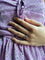 Bague 51.5 Bague ancienne Vous et Moi en or jaune, argent et doublet grenat-verre 58 Facettes 513