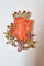 Collier Collier en or jaune 18k avec pendentif en corail sculpté et diamants 58 Facettes 536.250