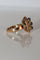 Bague 52 Bague trilogie saphirs et diamants en or jaune 18 carats 58 Facettes 530