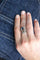 Bague 55 Bague aigrette - Diamants et saphir en or jaune et or blanc 18 carats 58 Facettes 553