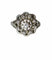 Bague 54 Bague marguerite en platine et or blanc, diamants 58 Facettes 567