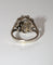 Bague 54 Bague marguerite en platine et or blanc, diamants 58 Facettes 567