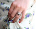 Bague 50 Poiray - Bague Trèfle en or blanc 18 carats et perle blanche 58 Facettes 041