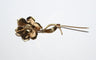 Broche Broche fleur rétro en or jaune 18 carats et perles 58 Facettes 570