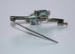 Broche Broche rétro en or gris 18 carats, aigues-marines et diamants 58 Facettes 580