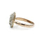 Bague 56 Bague en or rose et platine sertie de diamants 58 Facettes 1014