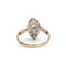 Bague 56 Bague en or rose et platine sertie de diamants 58 Facettes 1014