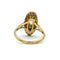 Bague 57 Bague en or jaune 750‰ sertie de diamants, émeraudes, saphirs et rubis 58 Facettes 1034
