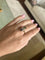 Bague 57 Bague en or jaune 750‰ sertie de diamants, émeraudes, saphirs et rubis 58 Facettes 1034