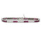 Bracelet Bracelet en or blanc 750‰, diamants et rubis 58 Facettes 1177