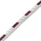 Bracelet Bracelet en or blanc 750‰, diamants et rubis 58 Facettes 1177