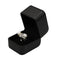 Bague 55 Bague en or blanc 750 sertie de diamants et perles 58 Facettes 1176