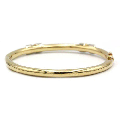 Bracelet Bracelet en or jaune 750‰ et diamants 58 Facettes 1053