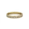 Bague 55 Alliance en or jaune et diamants 58 Facettes 1060