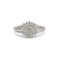 Bague 54 Bague en or blanc 750‰ sertie de diamants 58 Facettes 1056