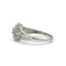 Bague 54 Bague en or blanc 750‰ sertie de diamants 58 Facettes 1056