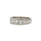 Bague 54 Bague en or blanc 750‰ et diamants 58 Facettes 1063