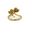 Bague 51 Bague en or jaune 750‰ et diamants 58 Facettes 1075