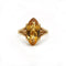 Bague 54 Bague en or jaune 750‰ avec citrine 58 Facettes 1094