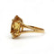 Bague 54 Bague en or jaune 750‰ avec citrine 58 Facettes 1094