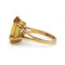 Bague 54 Bague en or jaune 750‰ avec citrine 58 Facettes 1094