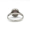 Bague 51 Bague en or blanc 750‰ avec rubis et diamants 58 Facettes 1106