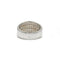 Bague 54 Bague pavée en or blanc 750‰ et diamants 58 Facettes 1105