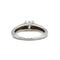 Bague 54 Bague en or blanc 750‰ et diamants 58 Facettes 1099