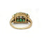 Bague 47 Bague en or jaune avec diamants et émeraudes 58 Facettes 1092